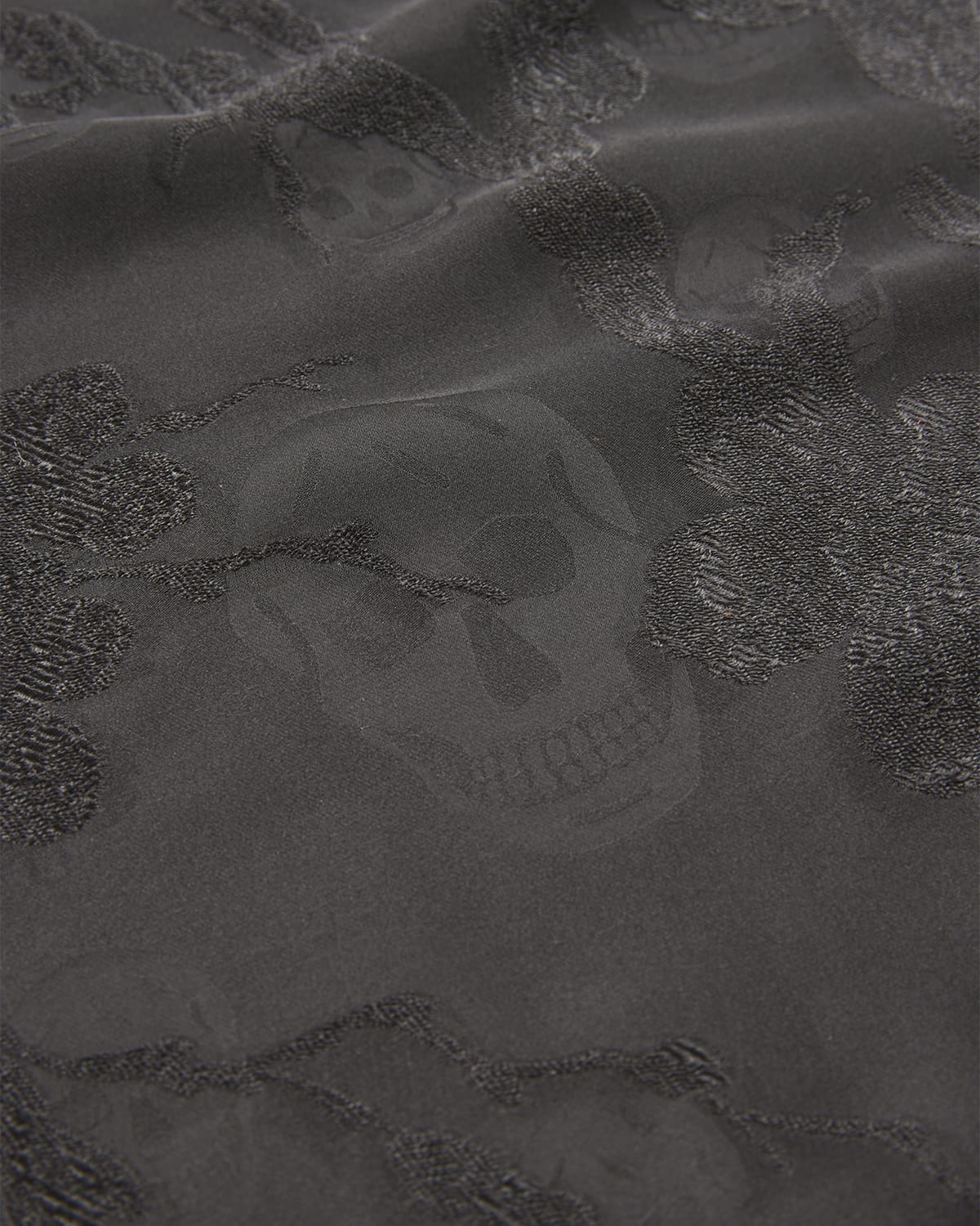 Blossom Jacquard Silk Stole - 4