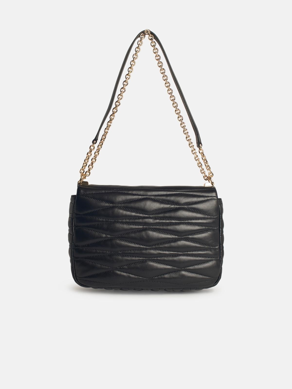 MEDIUM '1927' BLACK LEATHER CROSSBODY BAG - 3
