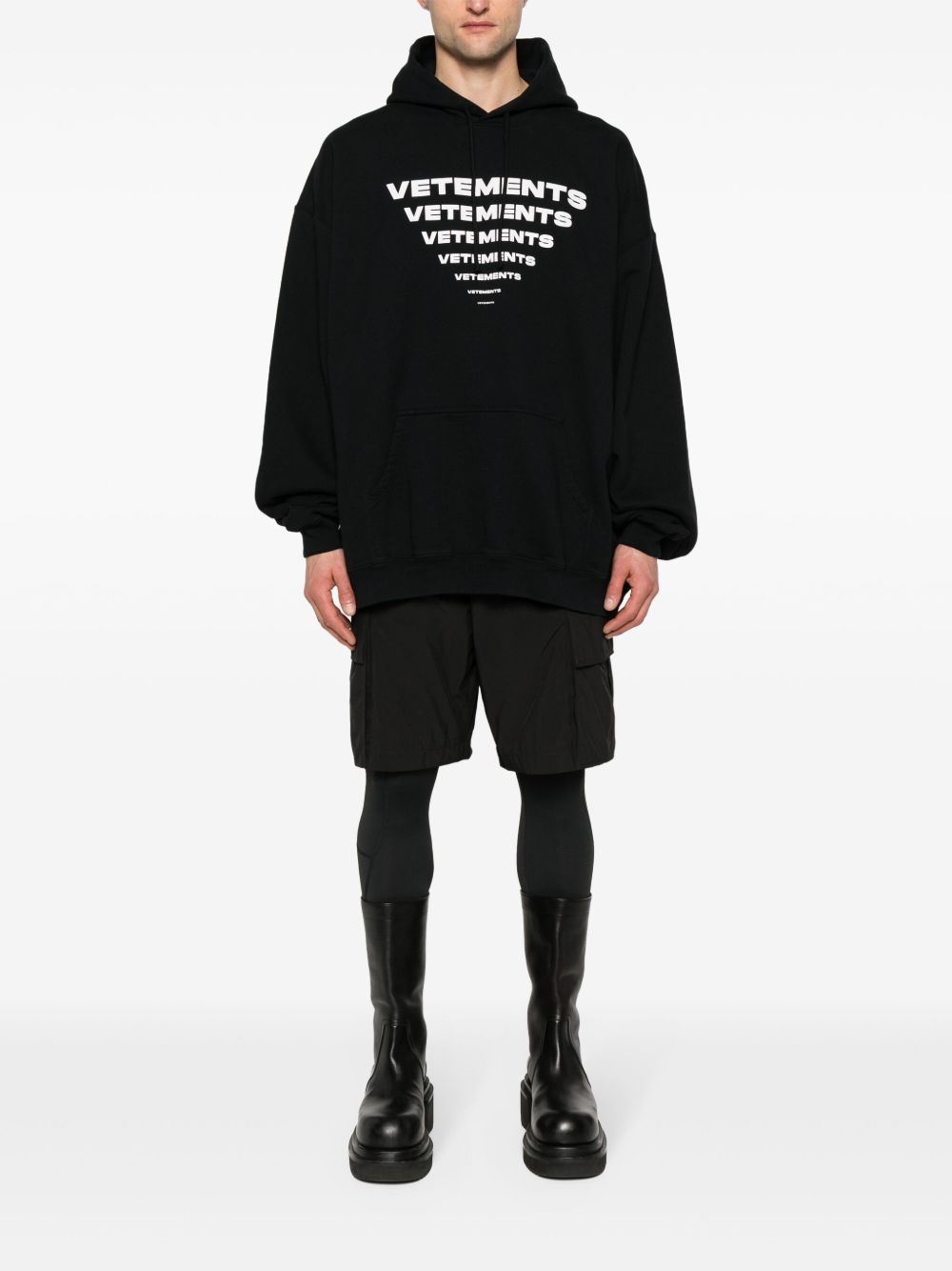 pyramid-logo hoodie - 2