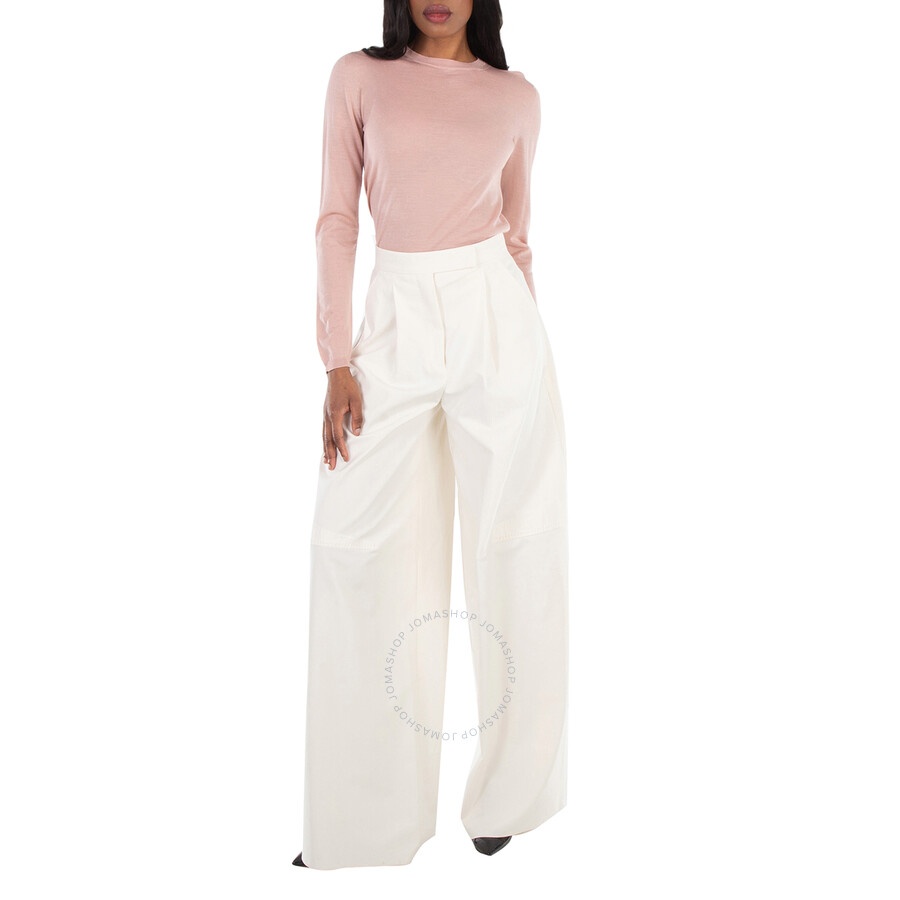 Max Mara Pink Pesco Wool Sweater, Size Medium - 3