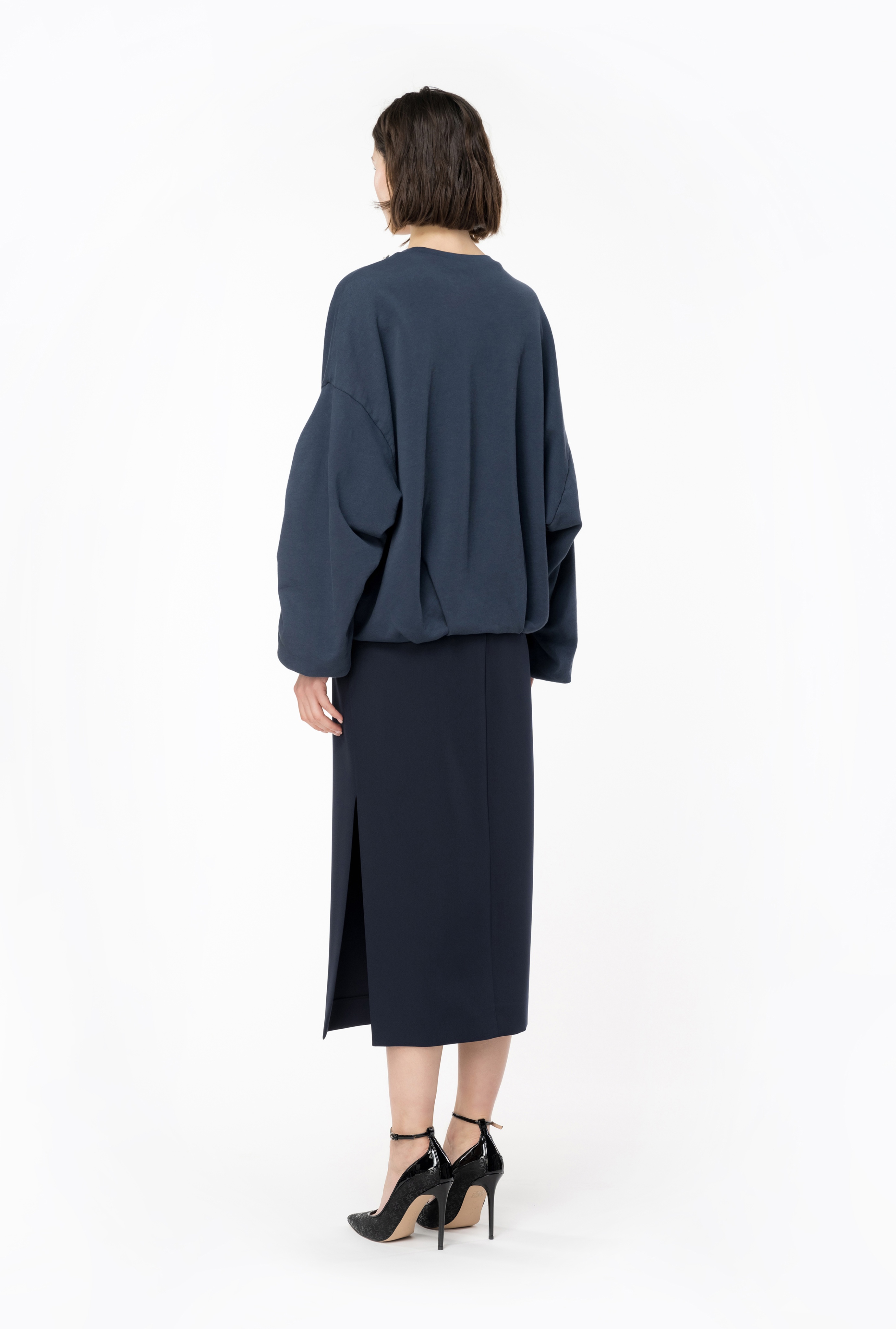 SKIRT WITH WAIST TABS - 4