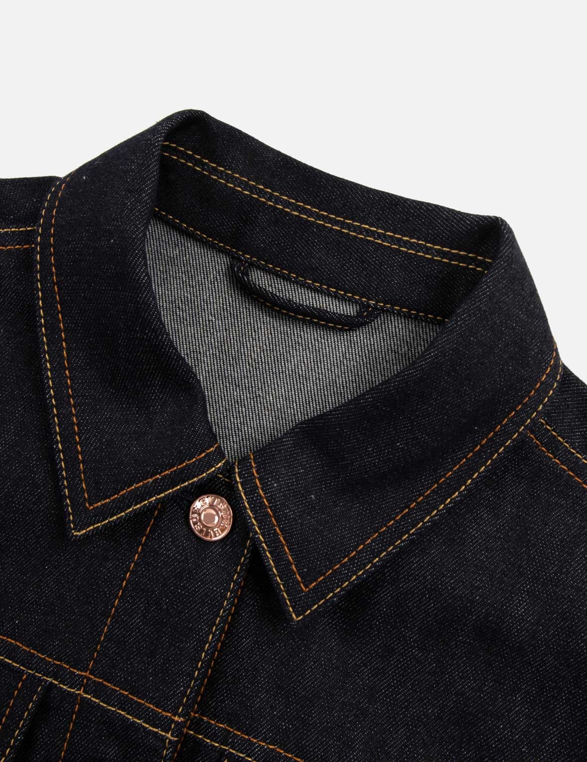BROCADE SEAGULL AND DAICOCK  APPLIQUÉ REGULAR FIT DENIM JACKET - 11