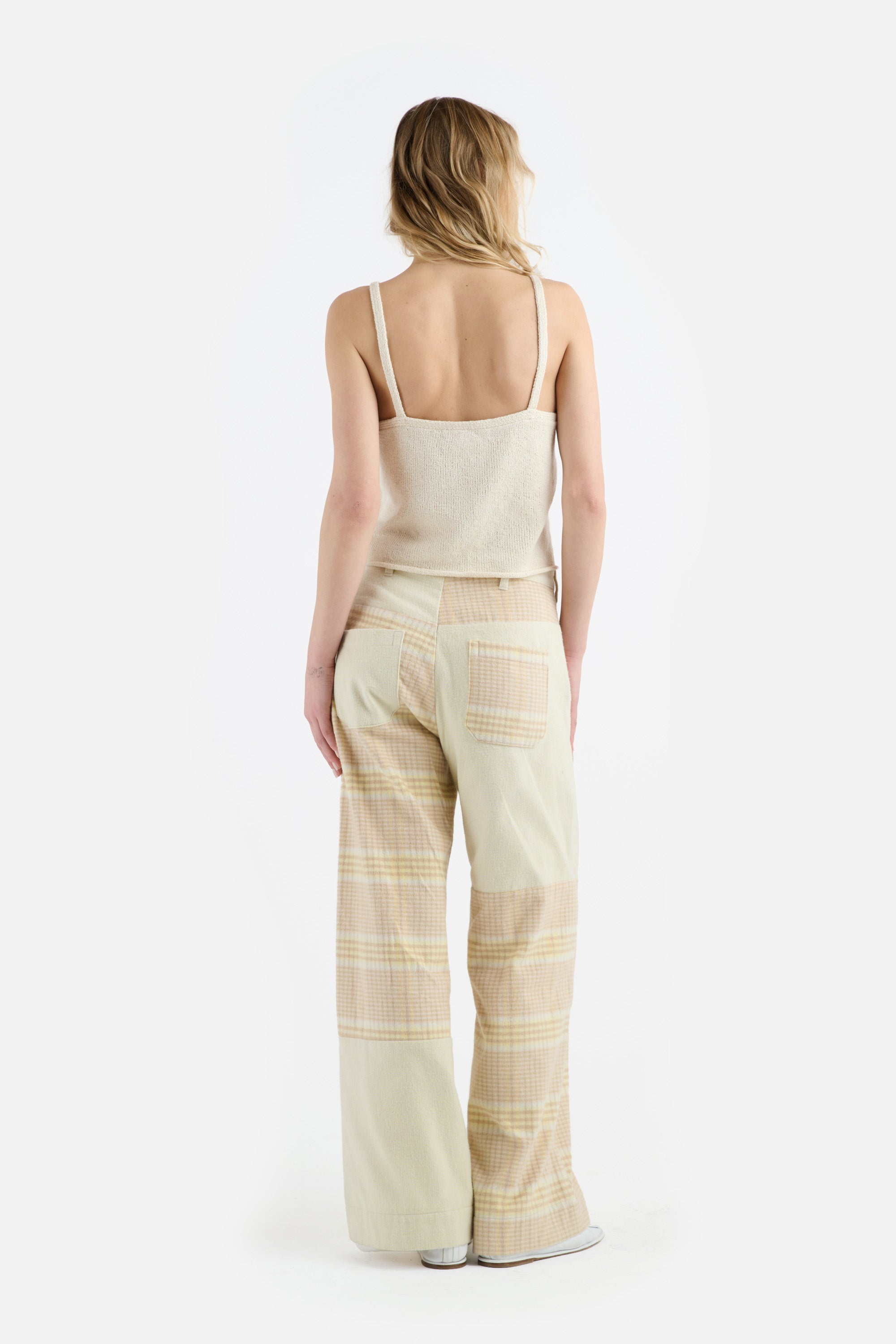 PLAID TROUSER - 3