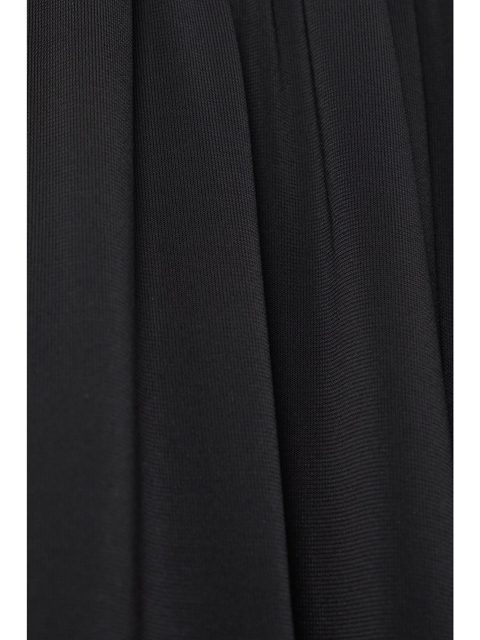 Oda strapless stretch-jersey maxi dress Black - 5