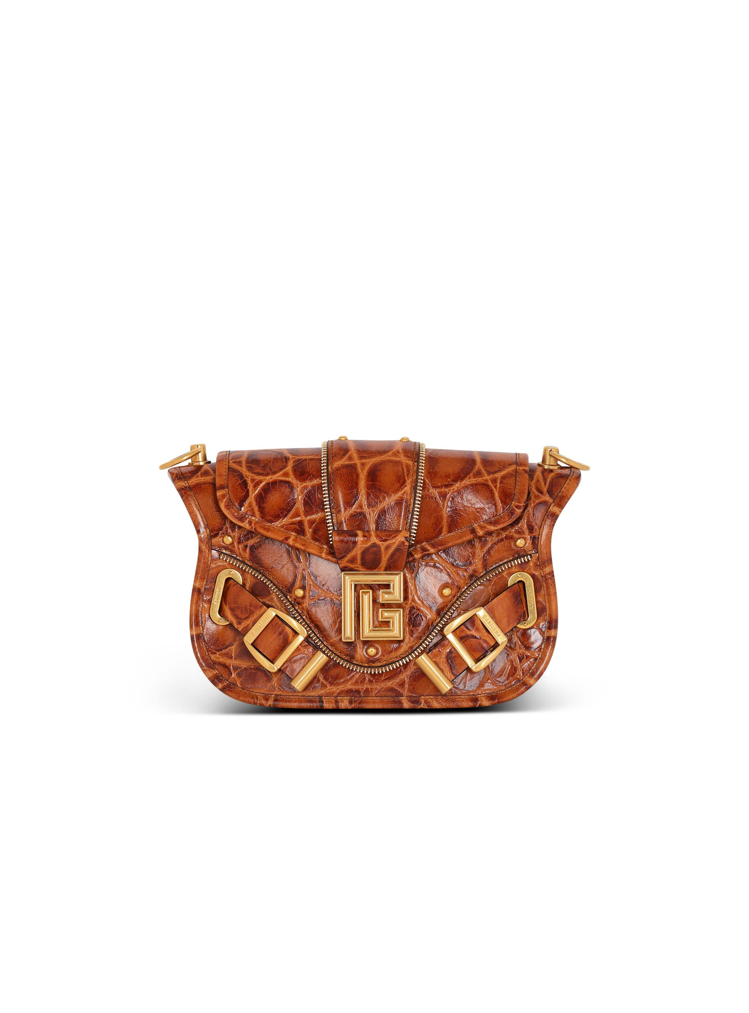 Blaze bag in crocodile-print leather - 1