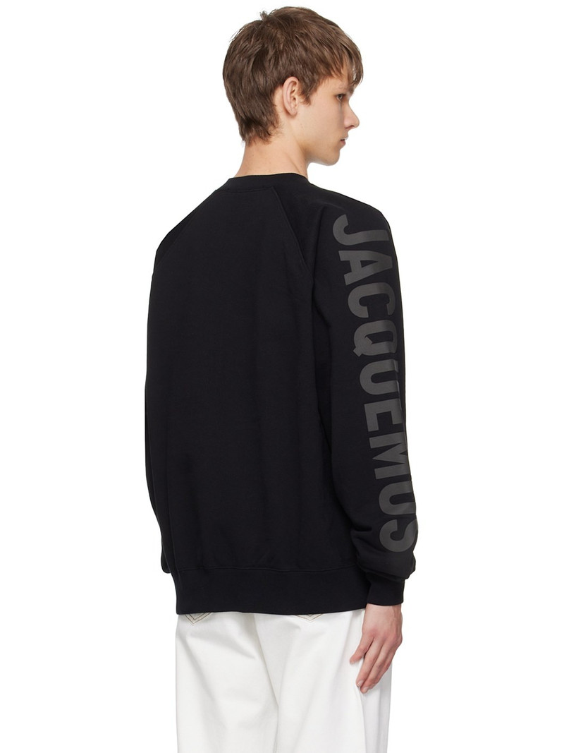 Black Les Classiques 'Le sweatshirt Typo' Sweatshirt 3