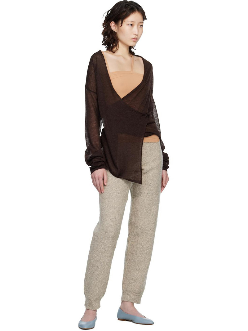 BASERANGE Taupe Danube Lounge Pants outlook