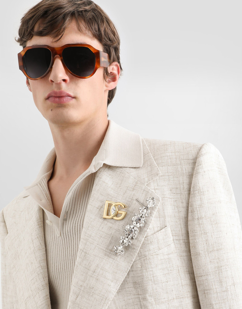 Dolce & Gabbana Rhinestone brooch outlook