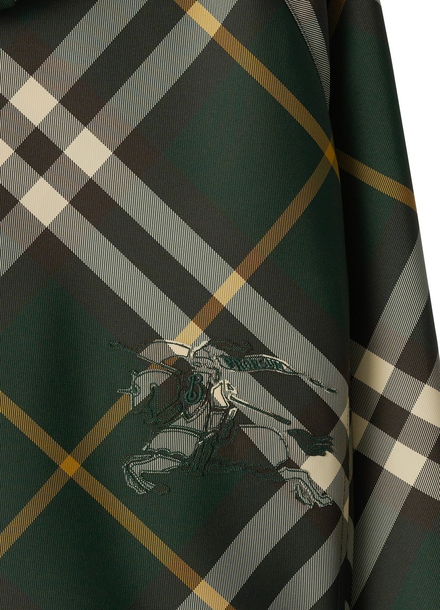 ロナウGニョ BURBERRY カーキ チェック柄 ニット L 正規 22SS BURBERRY LONDON ENGLAND by Riccardo Tisci