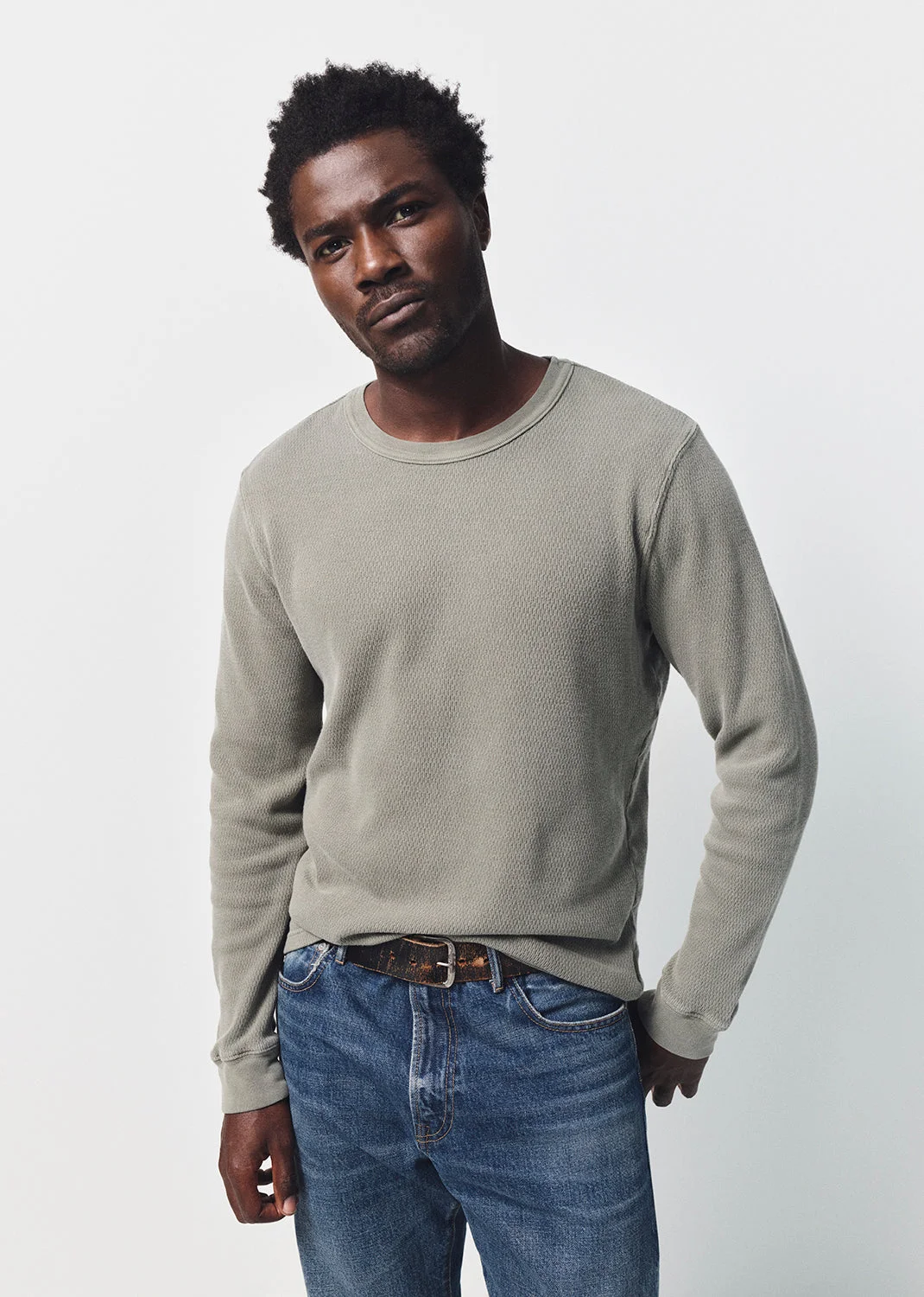 Waffle Crewneck
In Fatigue - 1