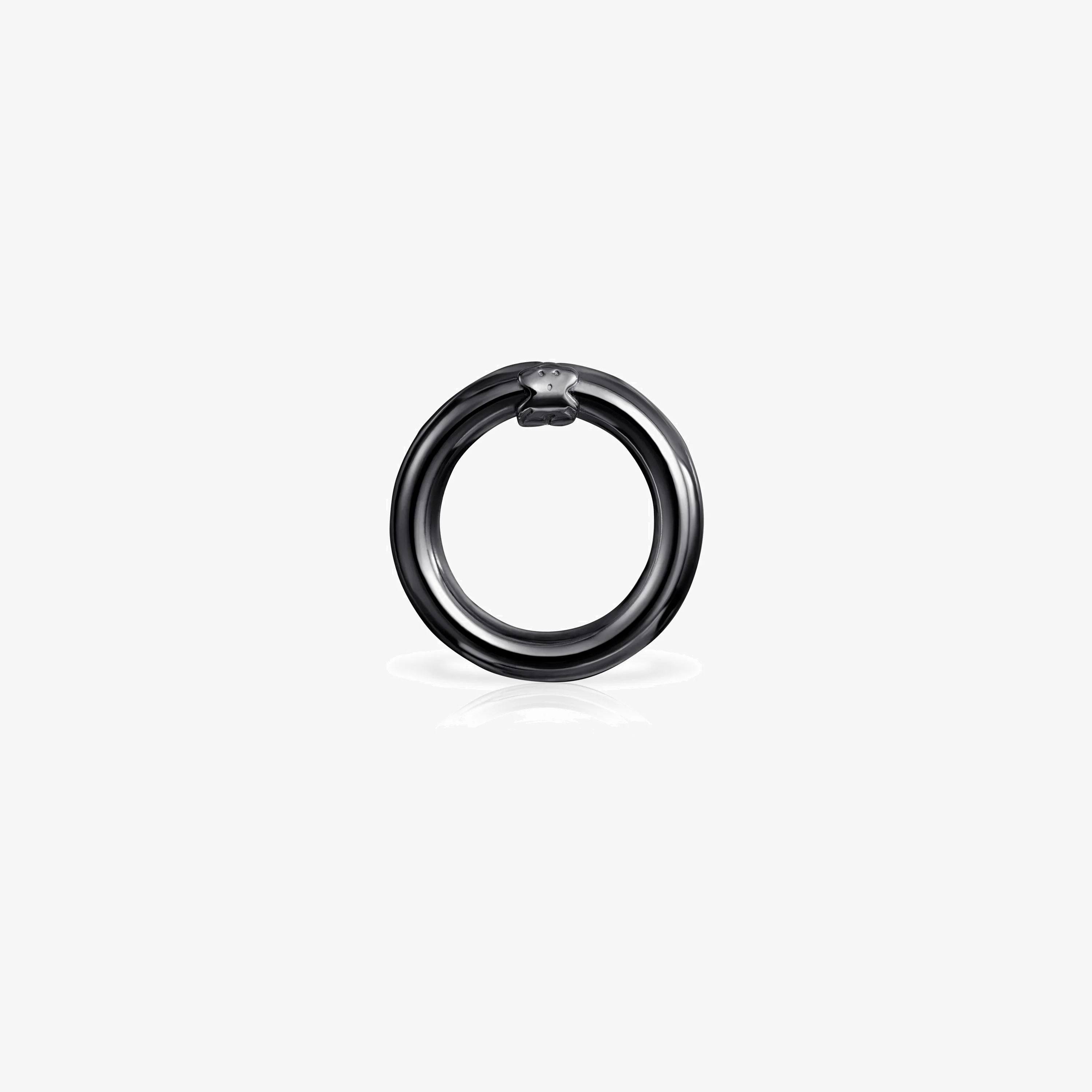Small Dark Silver Hold Ring - 1