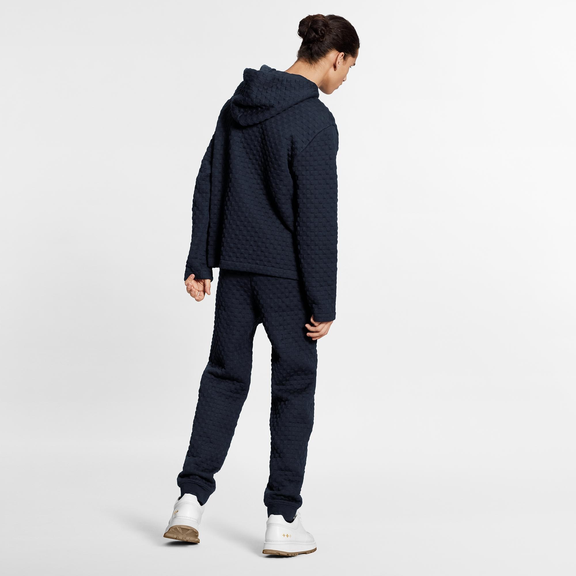 Damier Zip Through Hoodie - 7