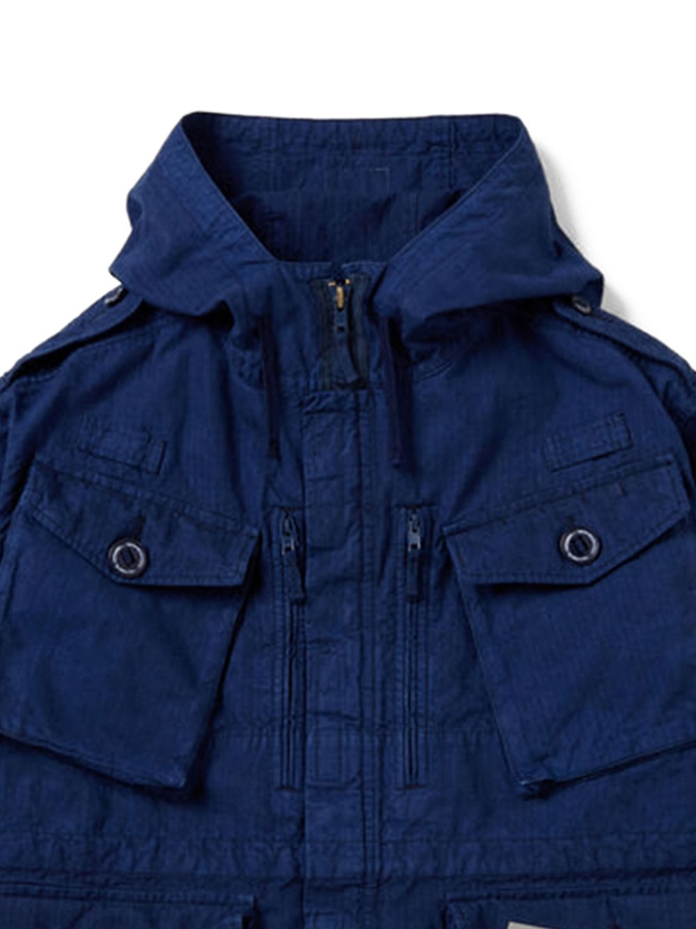 hooded multipocket jacket - 2