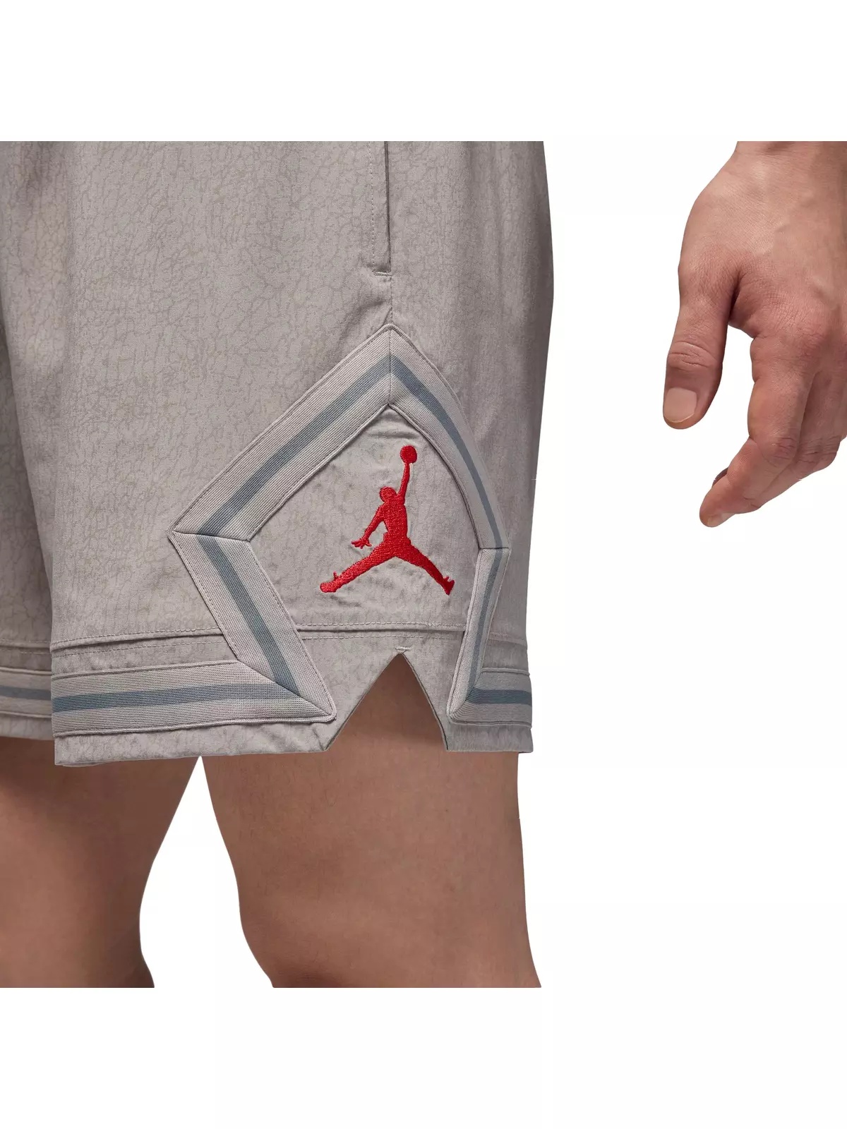 Men's Woven Diamond Shorts - 4