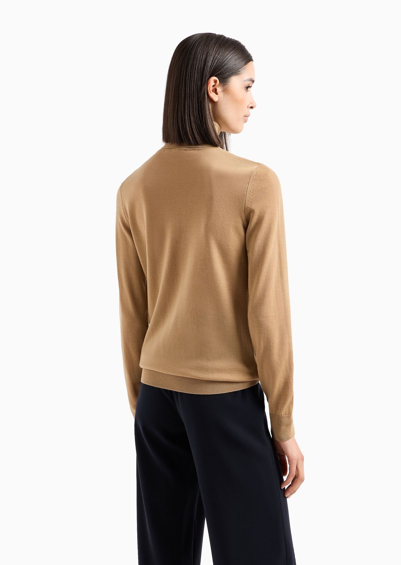 Pure virgin-wool rollneck - 3