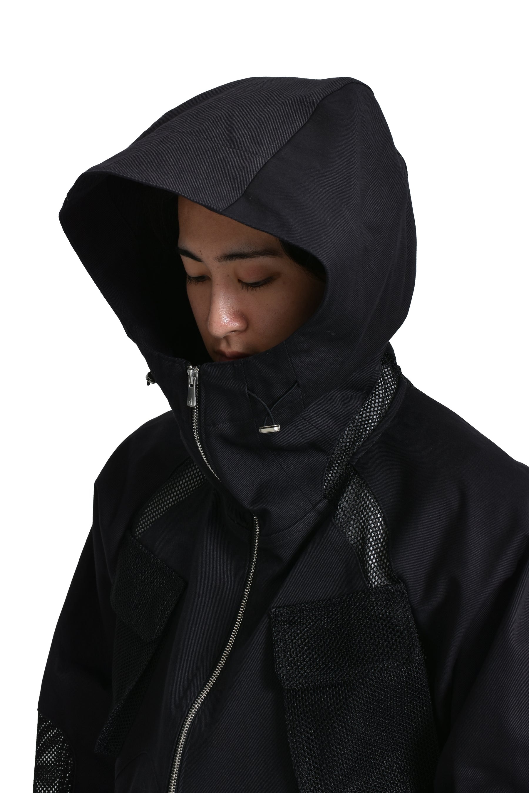 AIRE MULTI MESH POCKET JACKET / BLK - 5