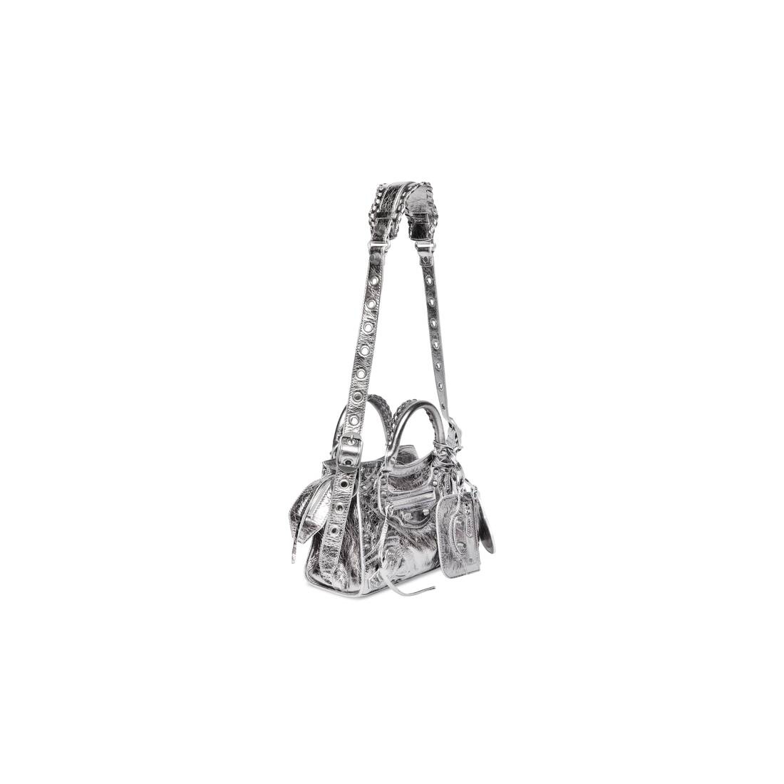 Women's Neo Cagole Xs Handbag Metallized  in Silver - 2
