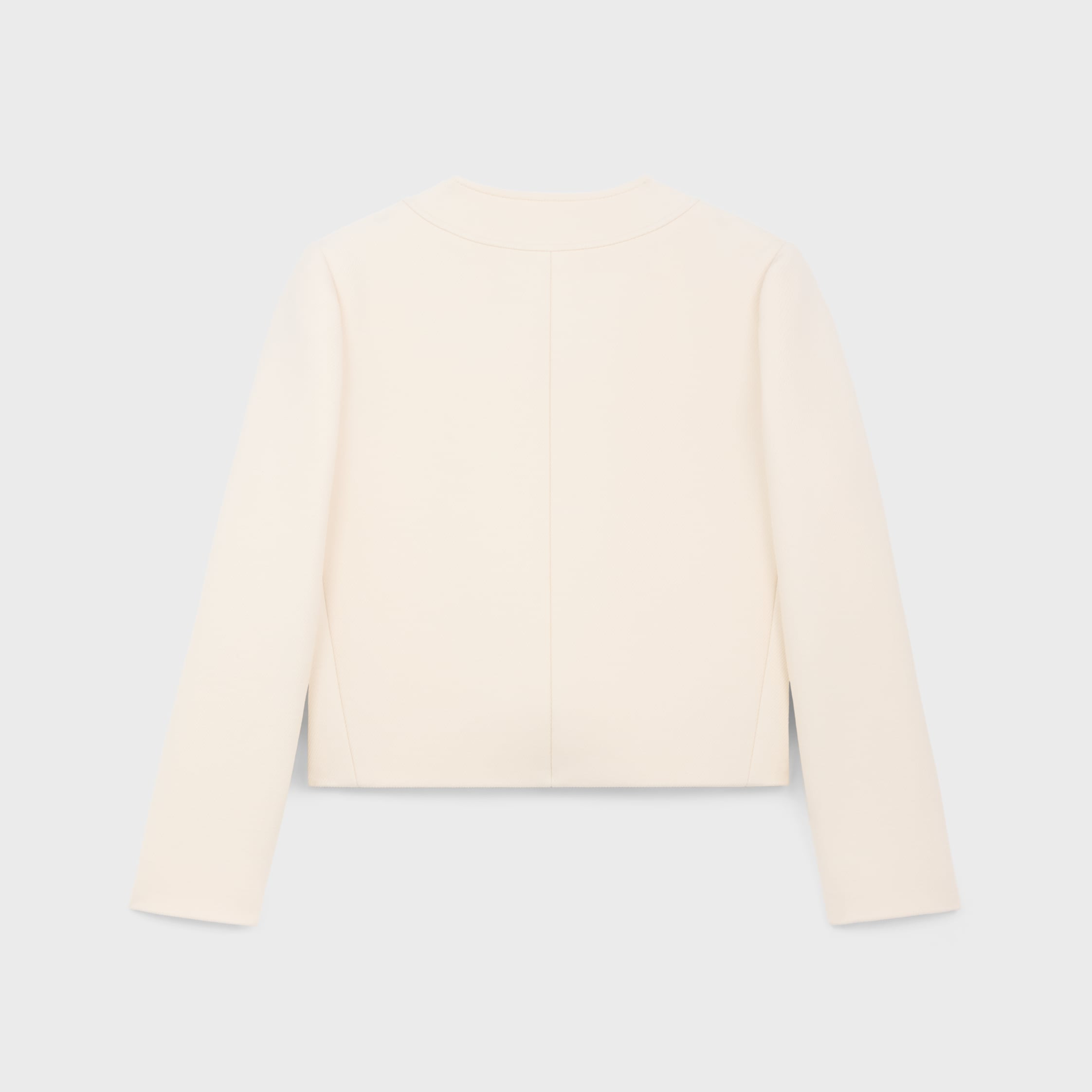 brompton jacket in wool silk gabardine - 2