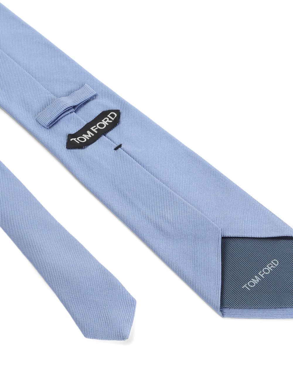 ribbed silk tie - 3
