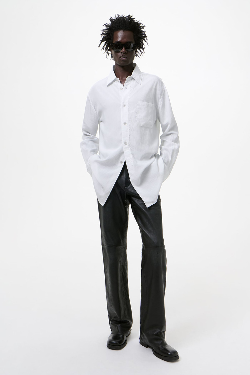 Our Legacy Vast Shirt Midnight Line Stripe Modalux outlook