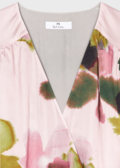 Paul Smith 'Floral Watercolour' Print Dress. outlook