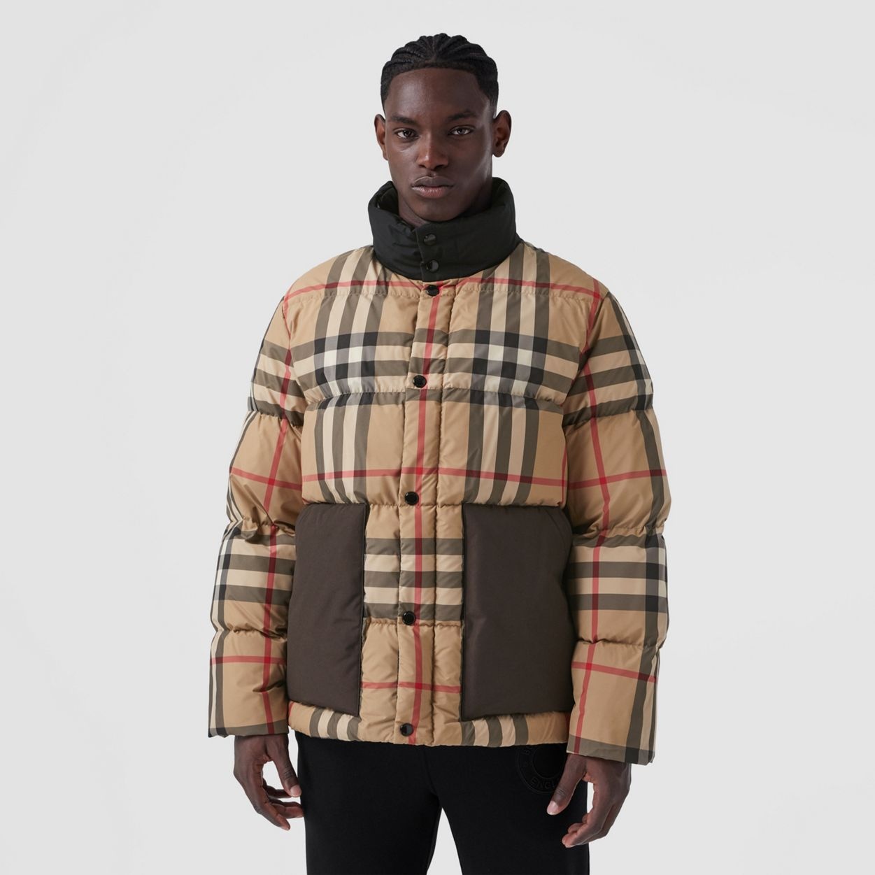 Burberry Check Puffer Jacket | REVERSIBLE