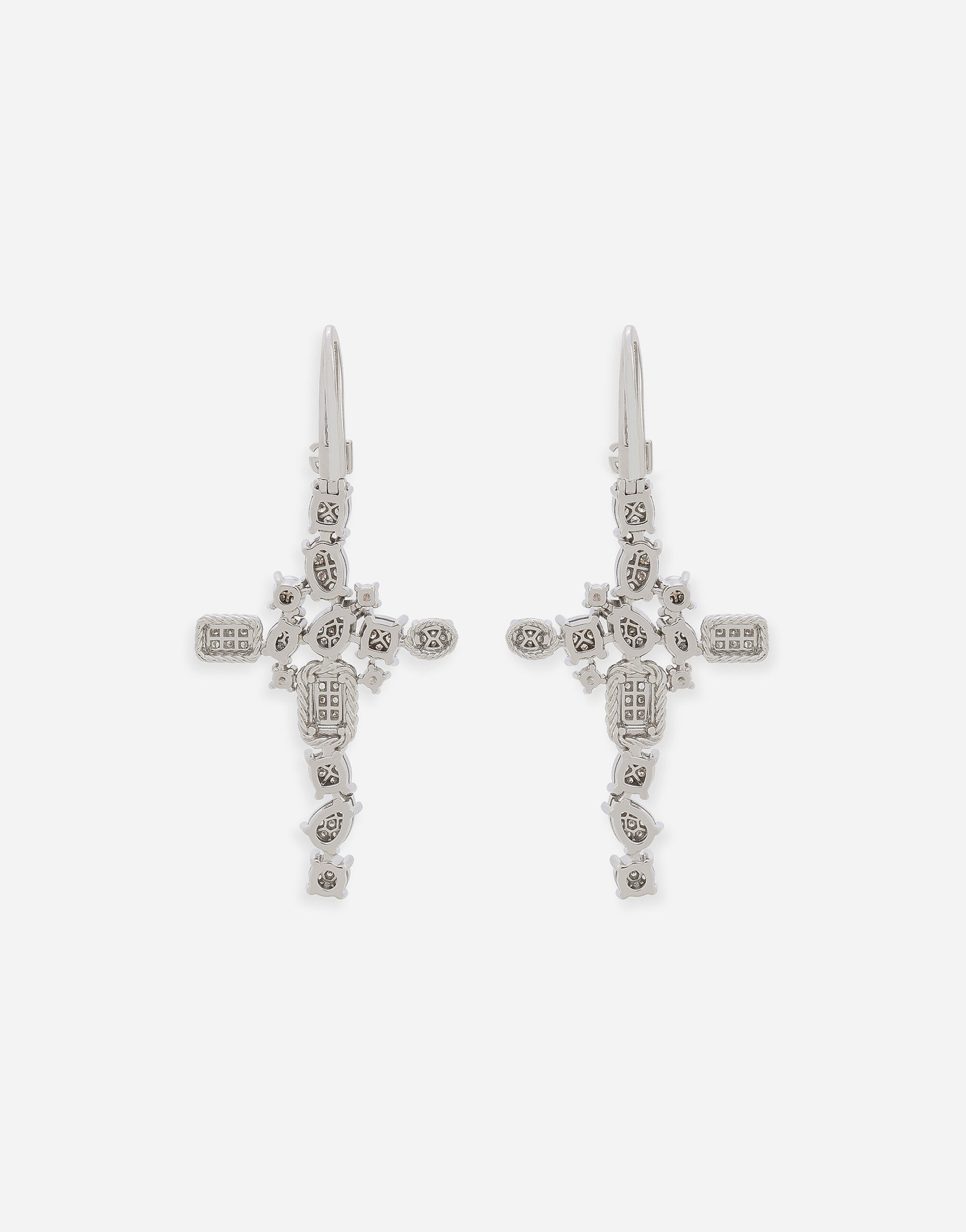 Easy Diamond pendant in white gold 18kt and diamonds pavè - 3