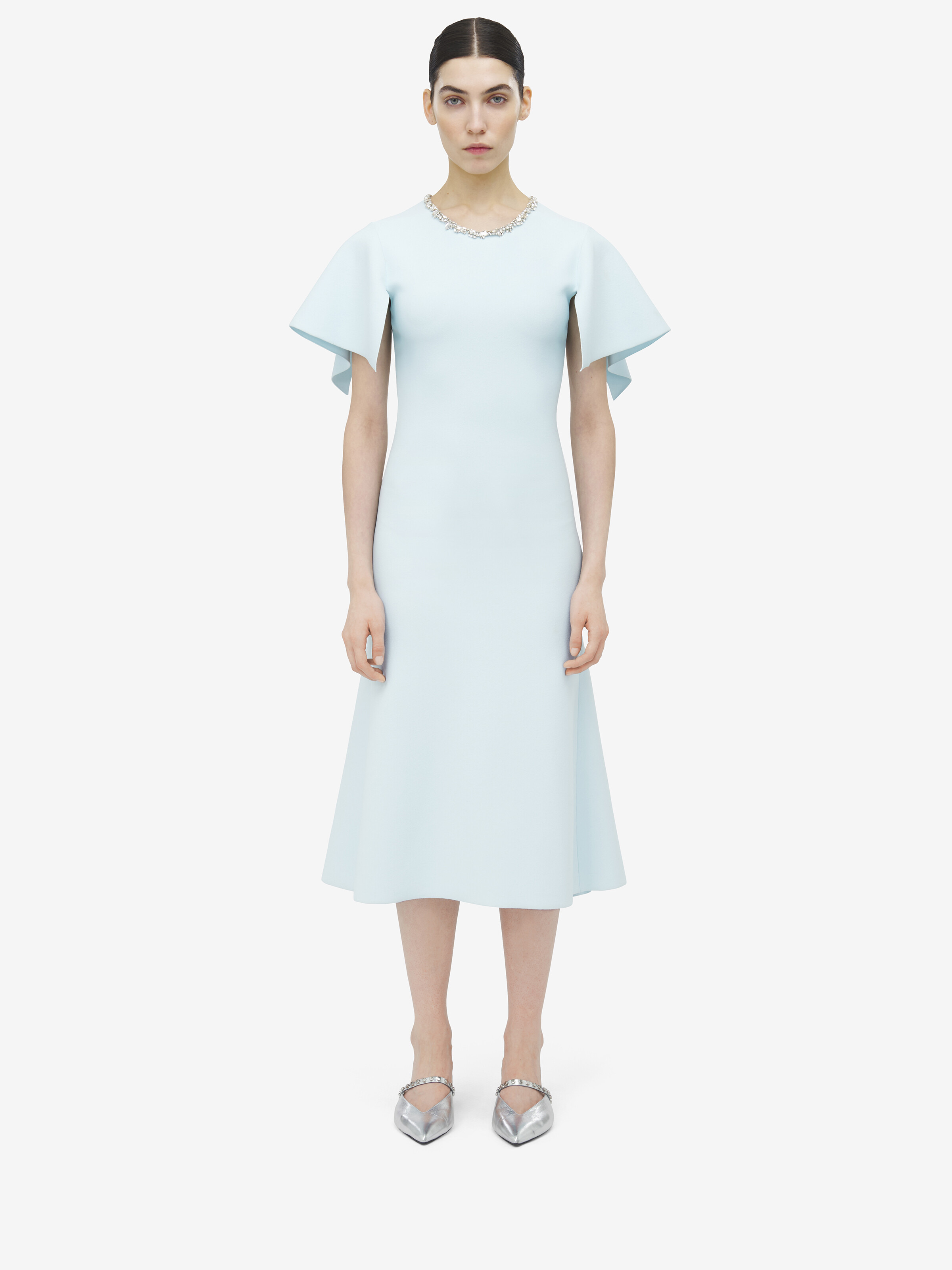 Crystal Stencil Midi Dress - 2