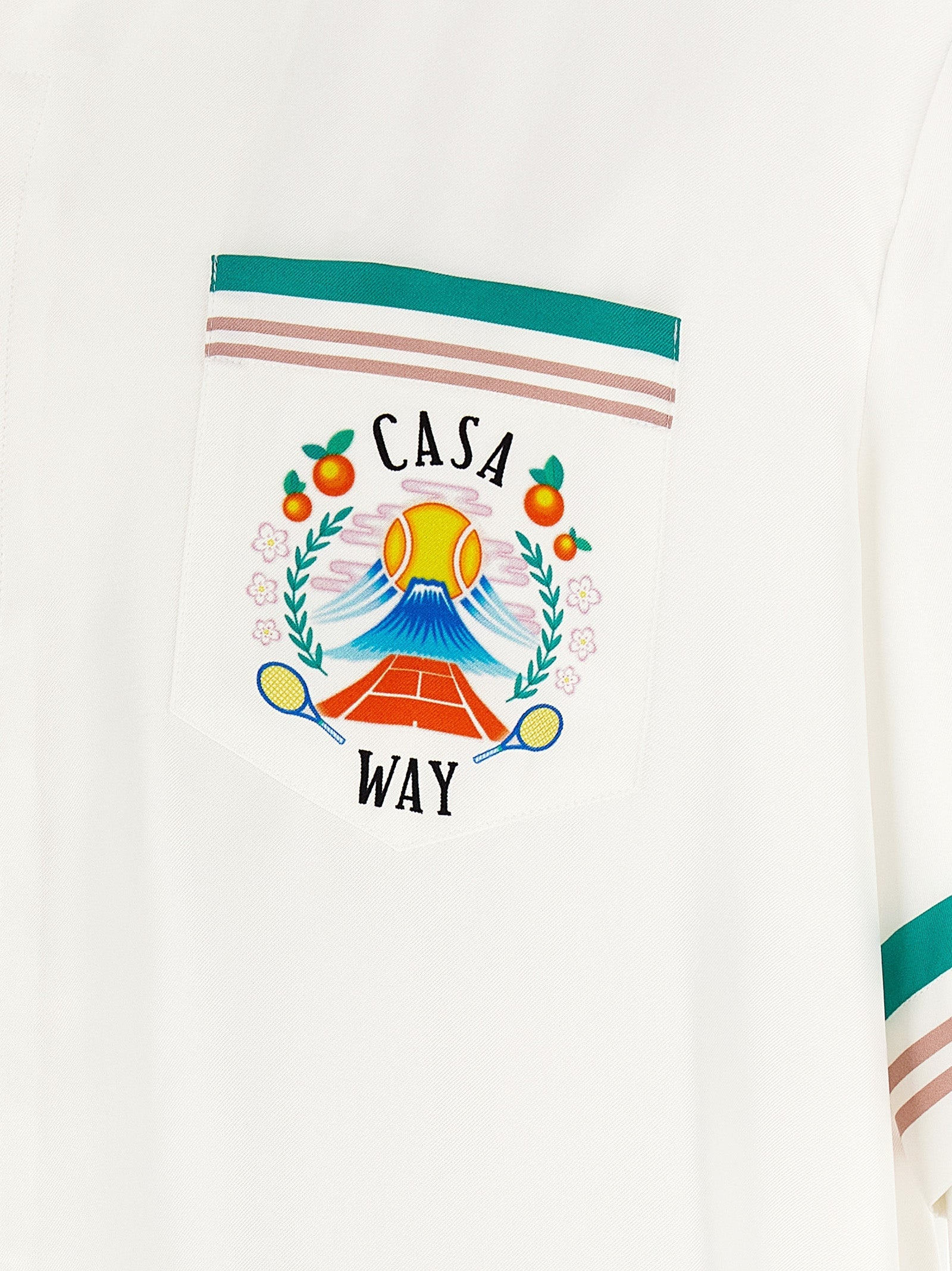 Casablanca Men 'Cuban Collar' Shirt - 4
