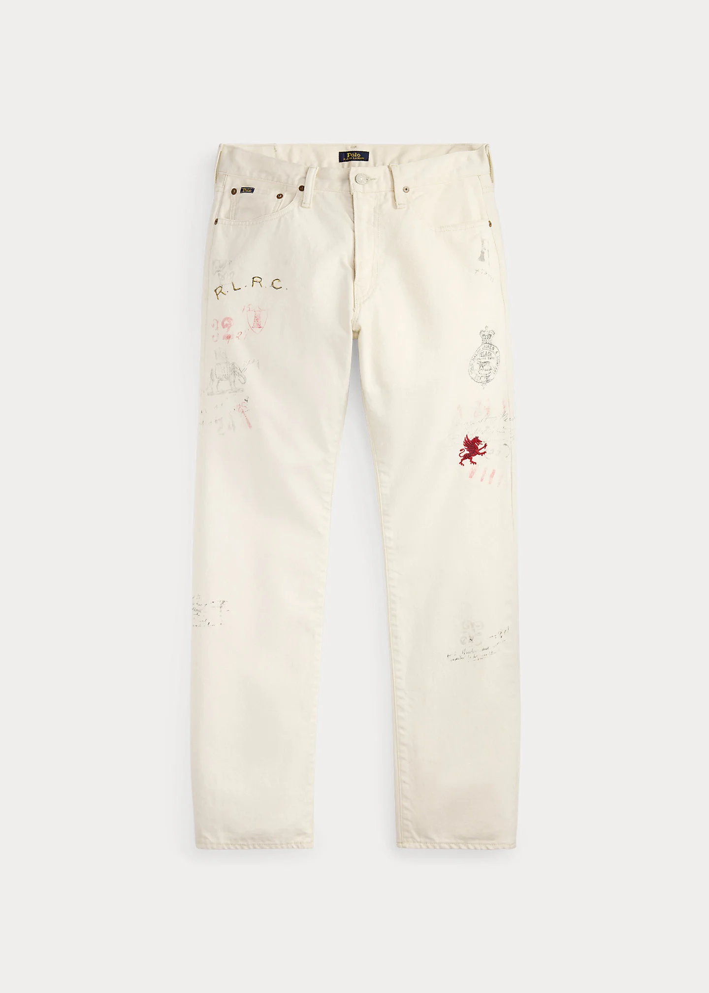 Hampton Straight Graphic Jean - 1