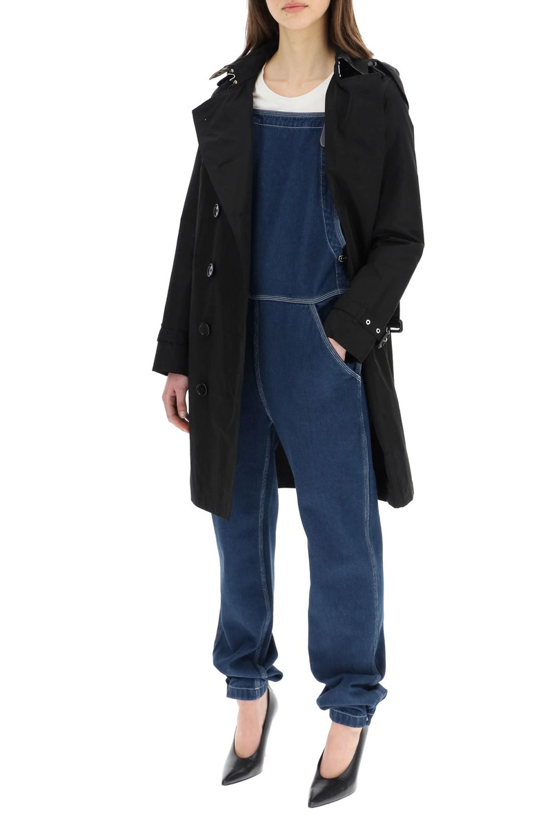 Burberry square-neck slim-cut dungarees outlook