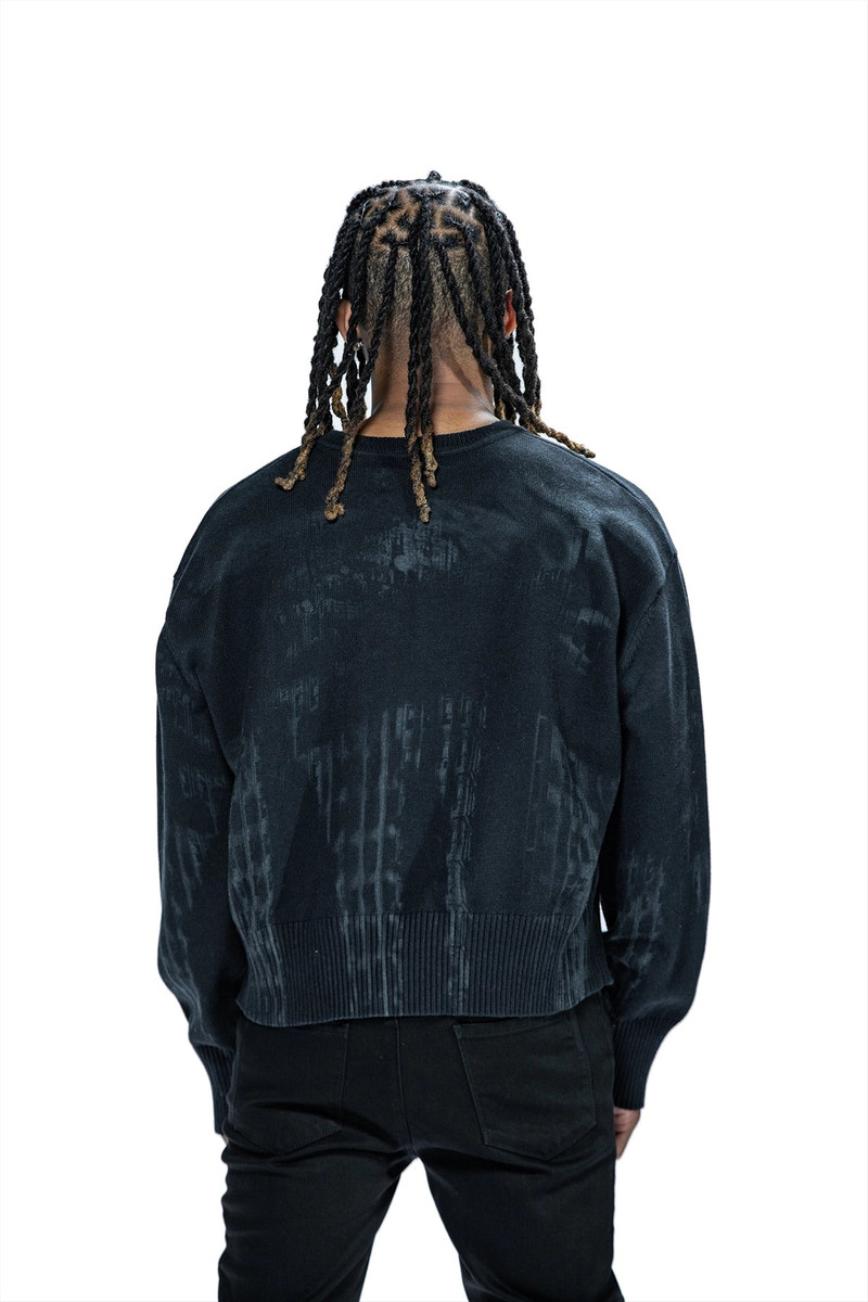 RTA X DDG KALEB SWEATER | BLACK PONTIAC 3
