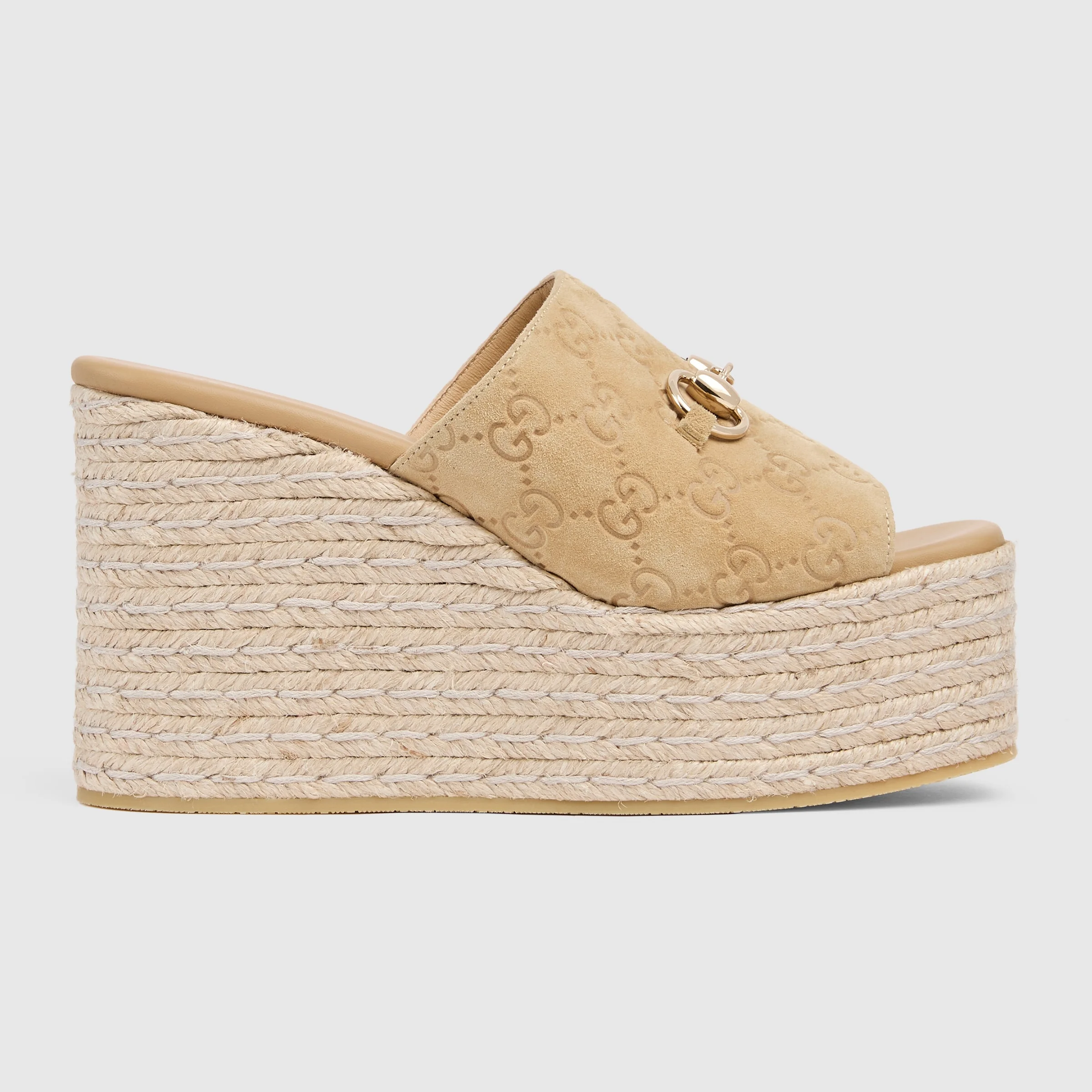 Women's platform espadrille with Horsebit - 1