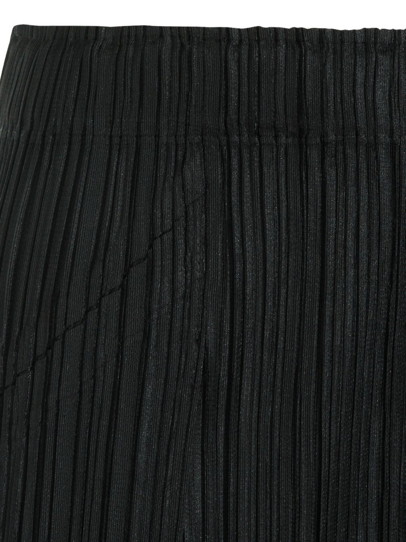 pleated slit skirt 3