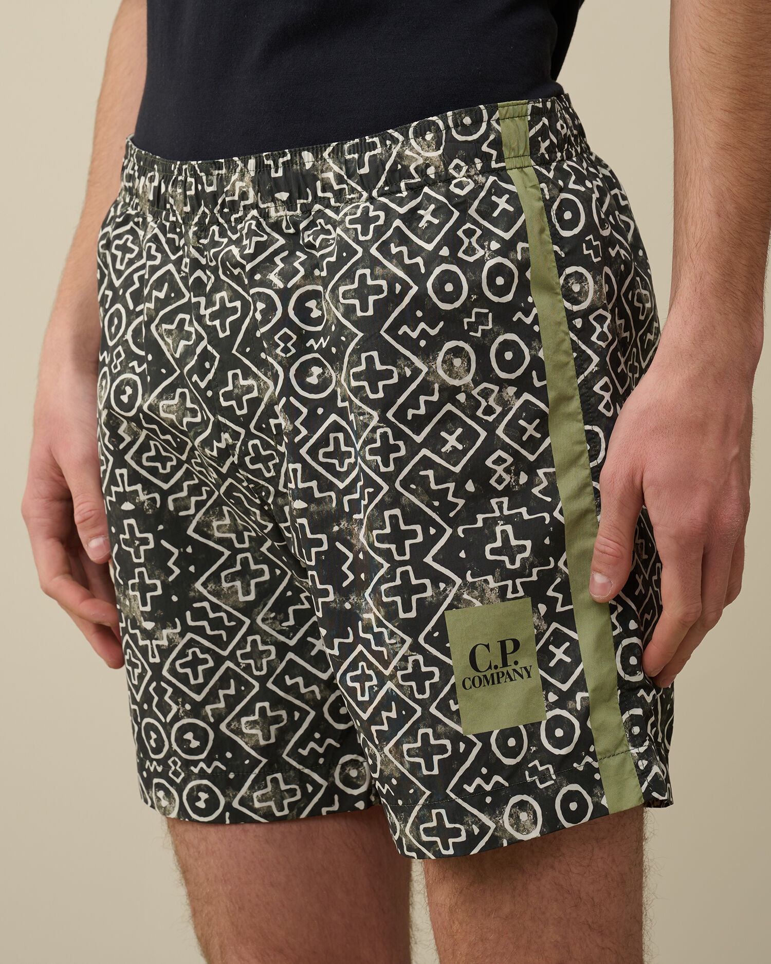 Flatt Nylon Bogolan Swim Shorts - 4