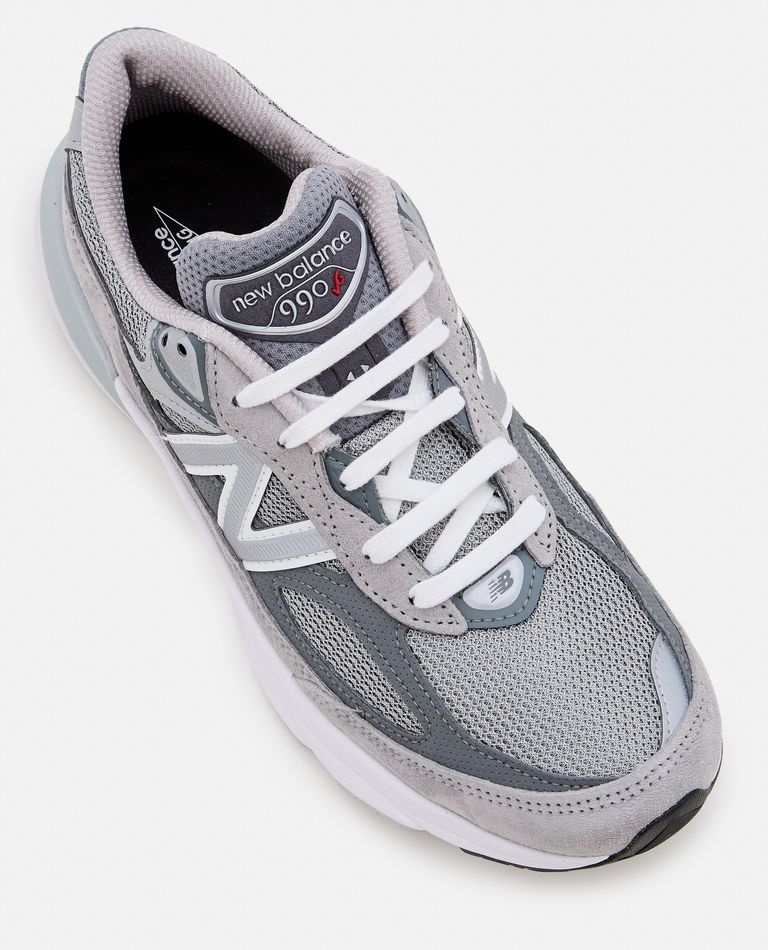 990GL6 LEATHER SNEAKERS - 4