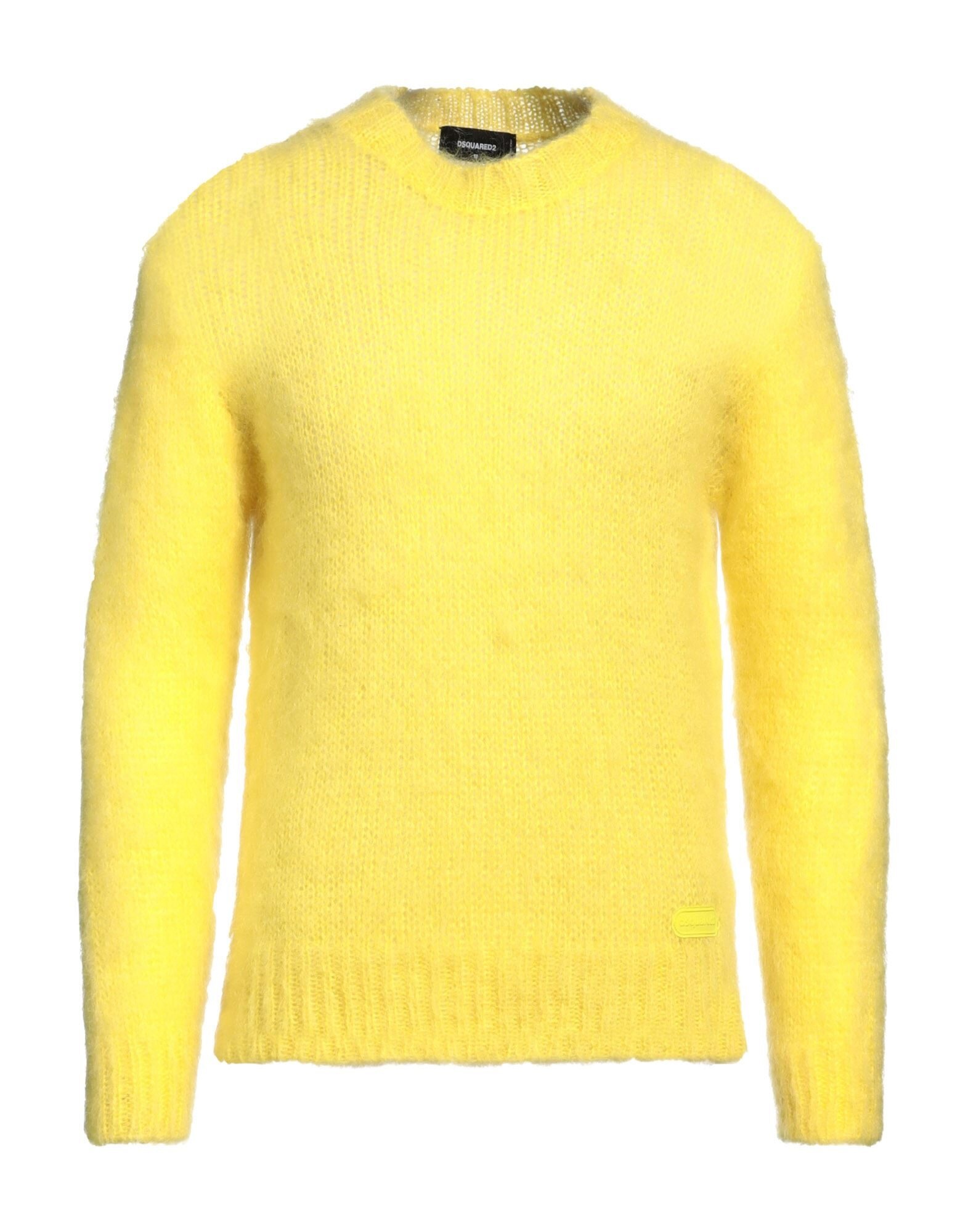 Yellow Men's Sweater - 1