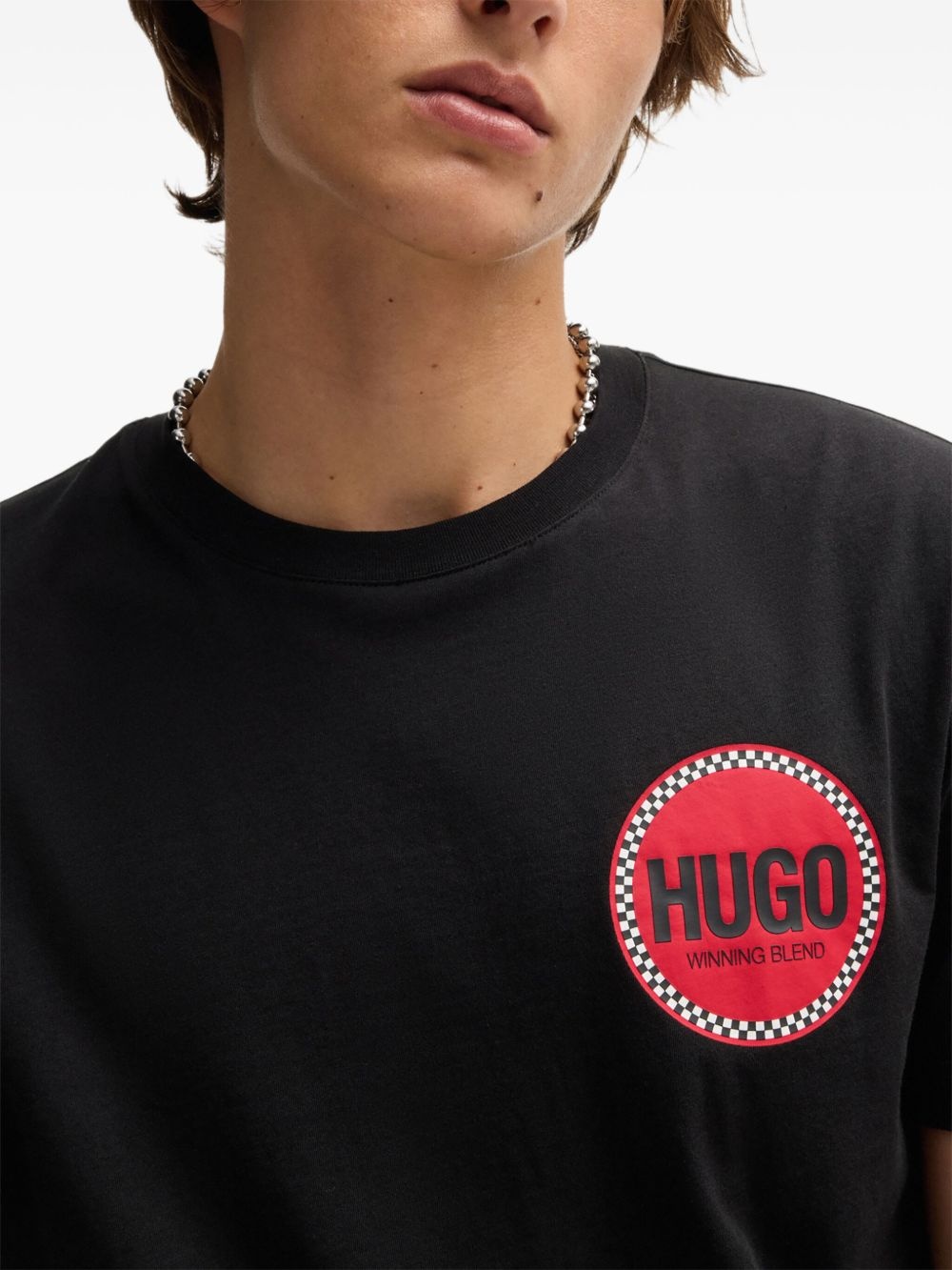 logo-print T-shirt - 5