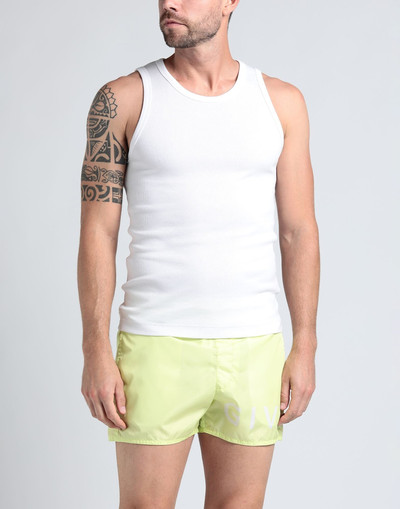 Givenchy Acid green Men's Swim Shorts outlook