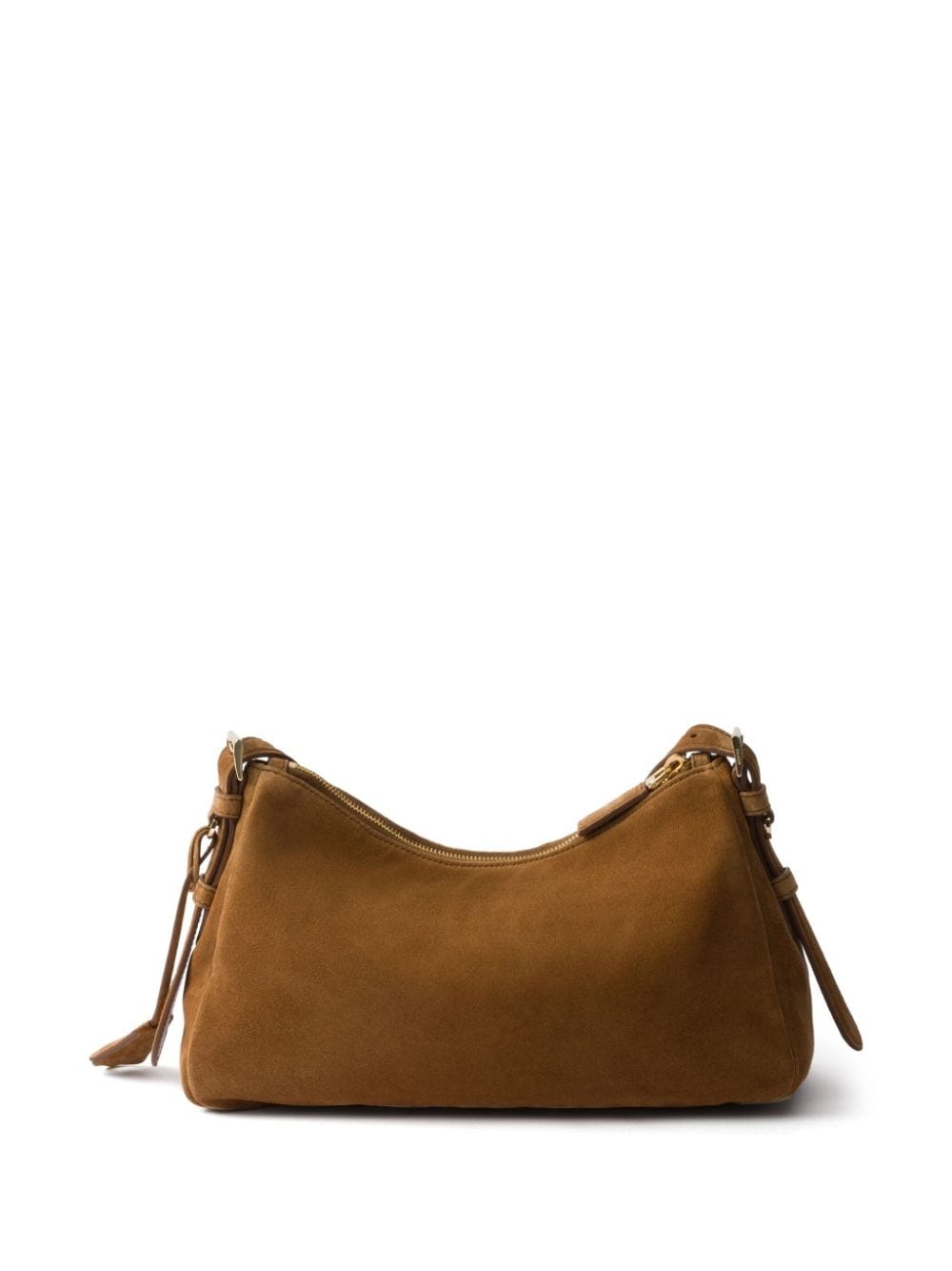 medium Aimée suede shoulder bag - 3