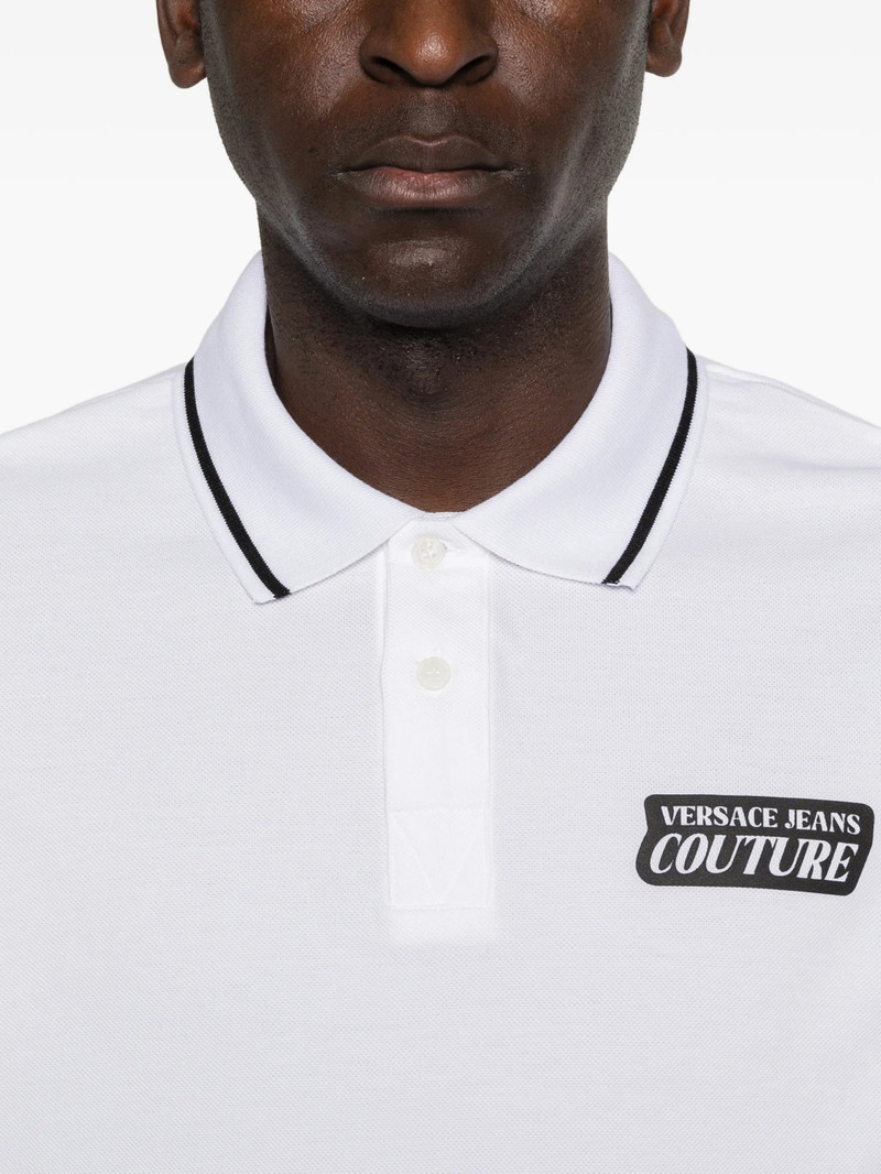 VERSACE JEANS COUTURE Versace Jeans Couture Logo-print Polo Shirt outlook
