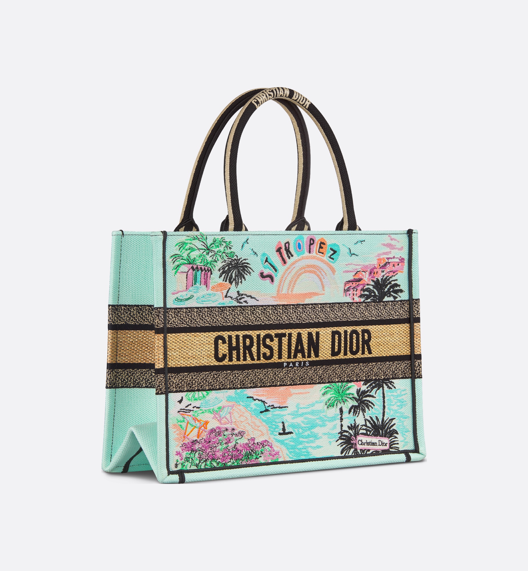St-Tropez Dior Souvenir Medium Dior Book Tote - 3