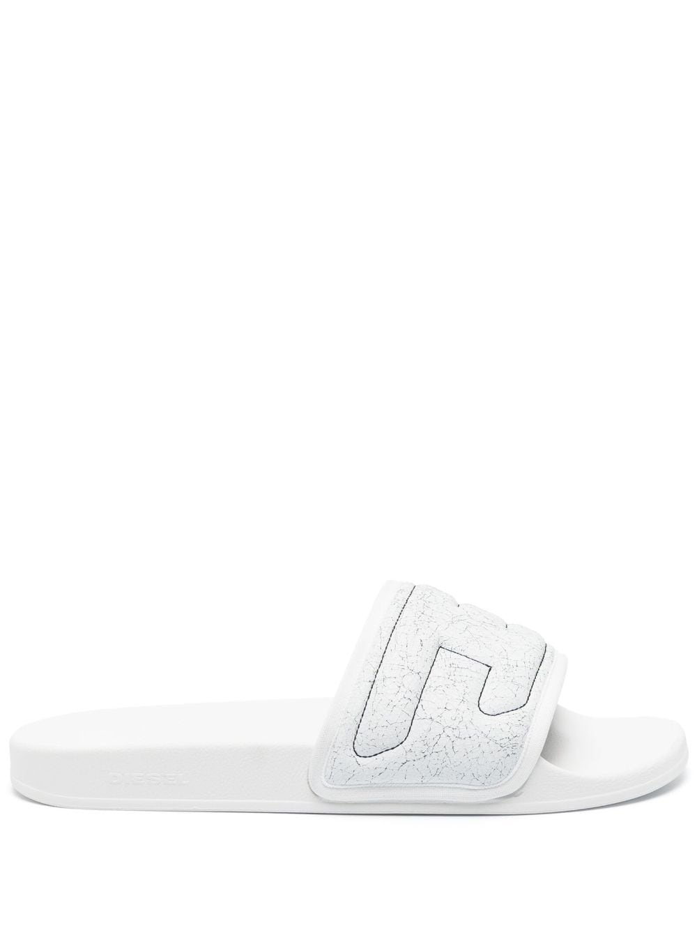 Mayemi logo-embroidered slides - 1