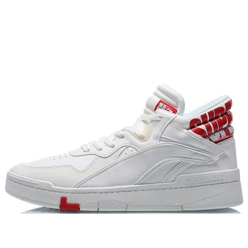 Li-Ning Superwave Mid 'White Red' AGCQ179-1 - 1
