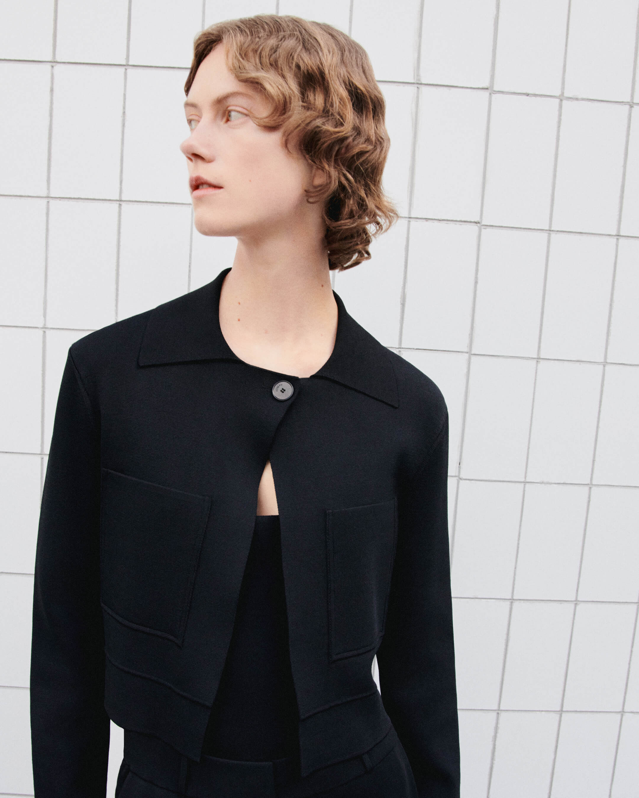 Milano Knit Stretch Zip Jacket - 8