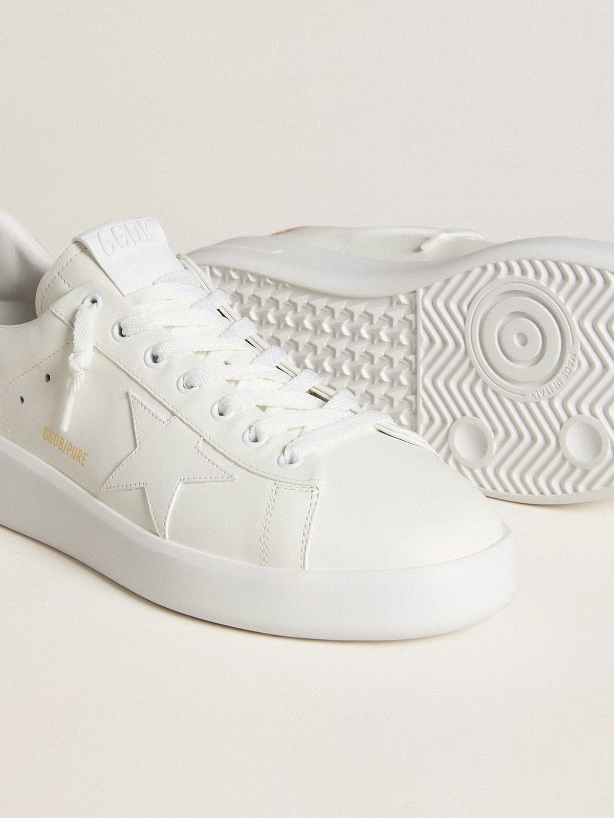 Men's Purestar with leather star and croc-print leather heel tab - 3