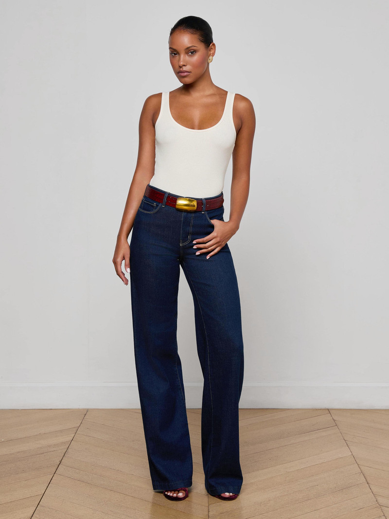 L'AGENCE Clayton Wide-Leg Jean outlook