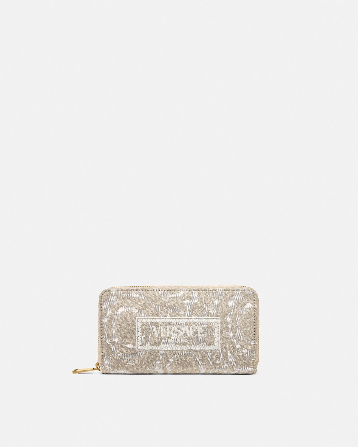 Barocco Jacquard Long Wallet - 1