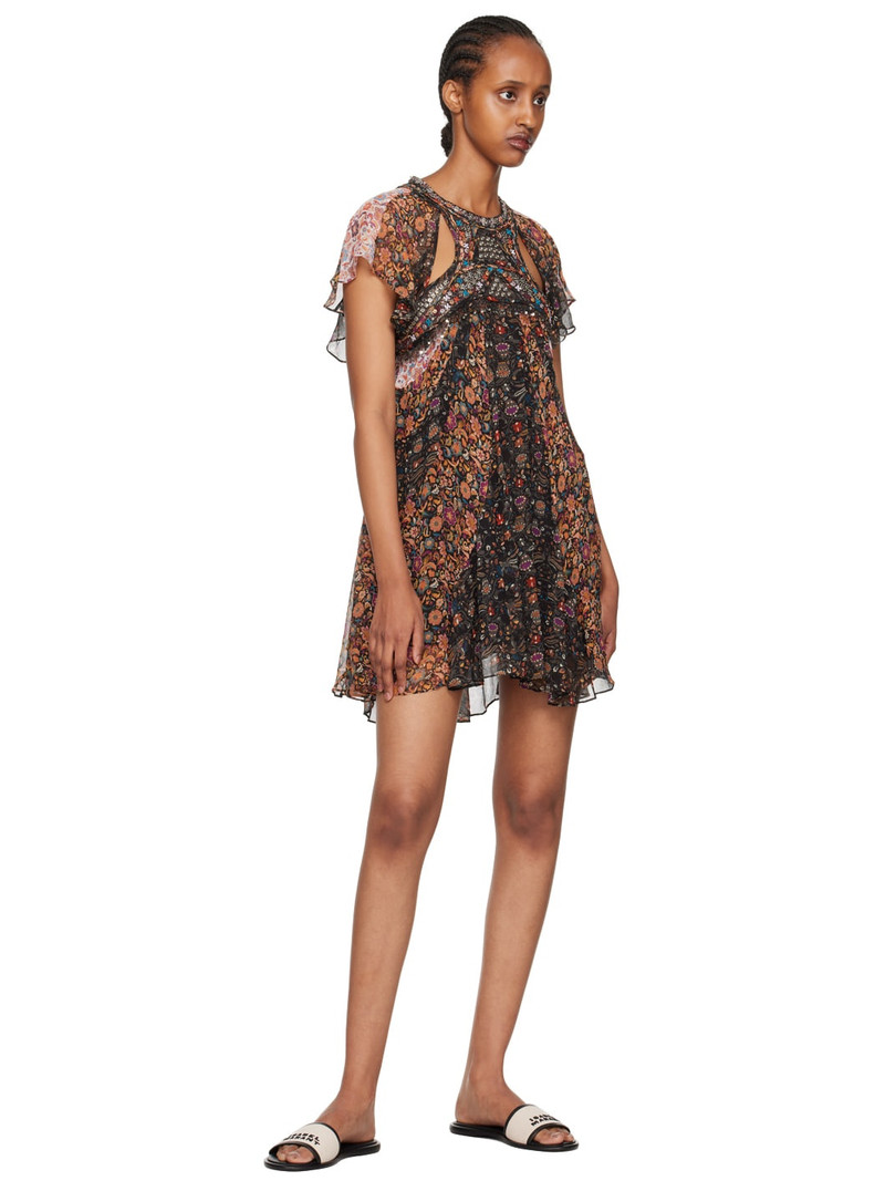 Isabel Marant Off-White & Black Vikee Sandals outlook