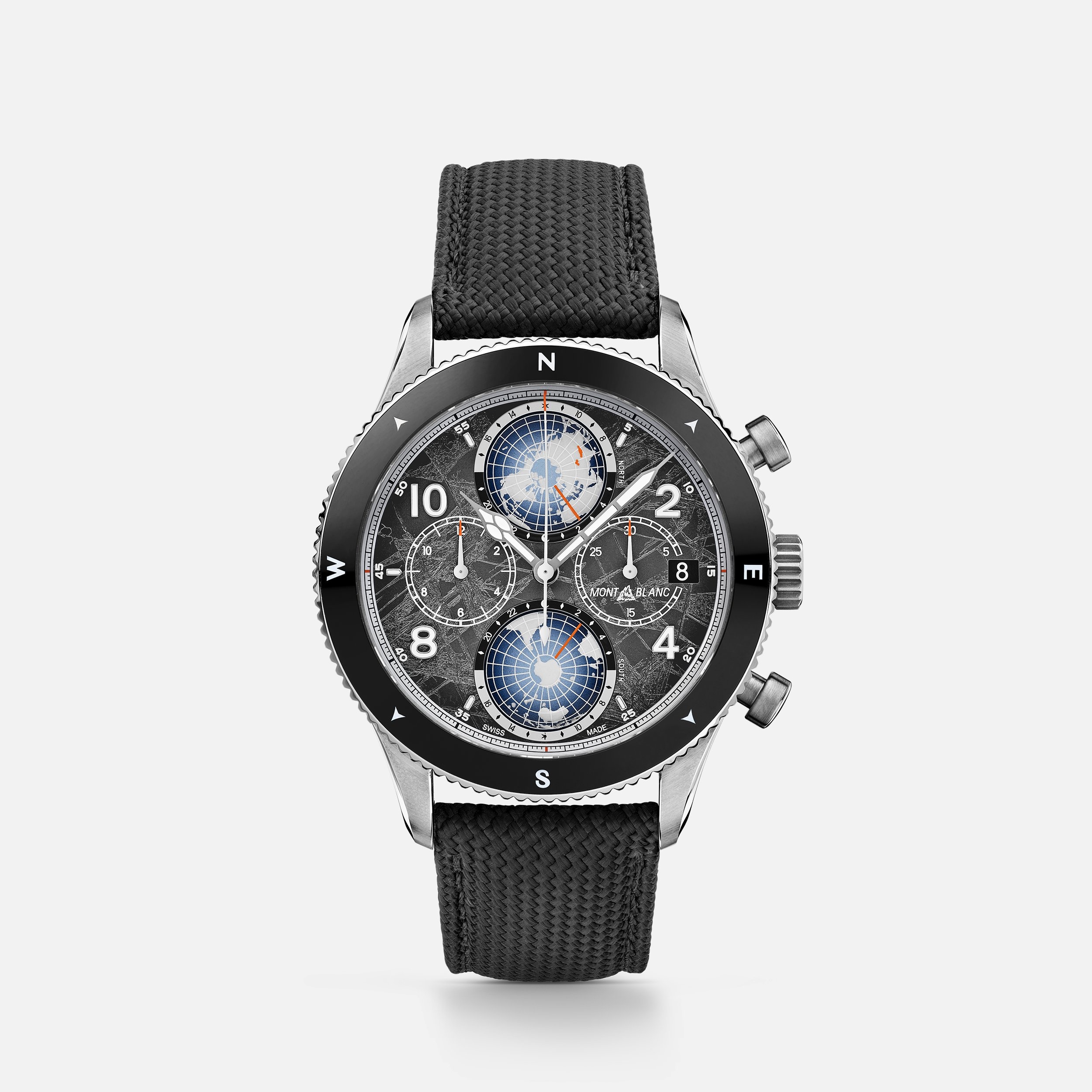 Montblanc 1858 Geosphere Chronograph 0 Oxygen The 8000 Limited Edition - 290 pieces - 1